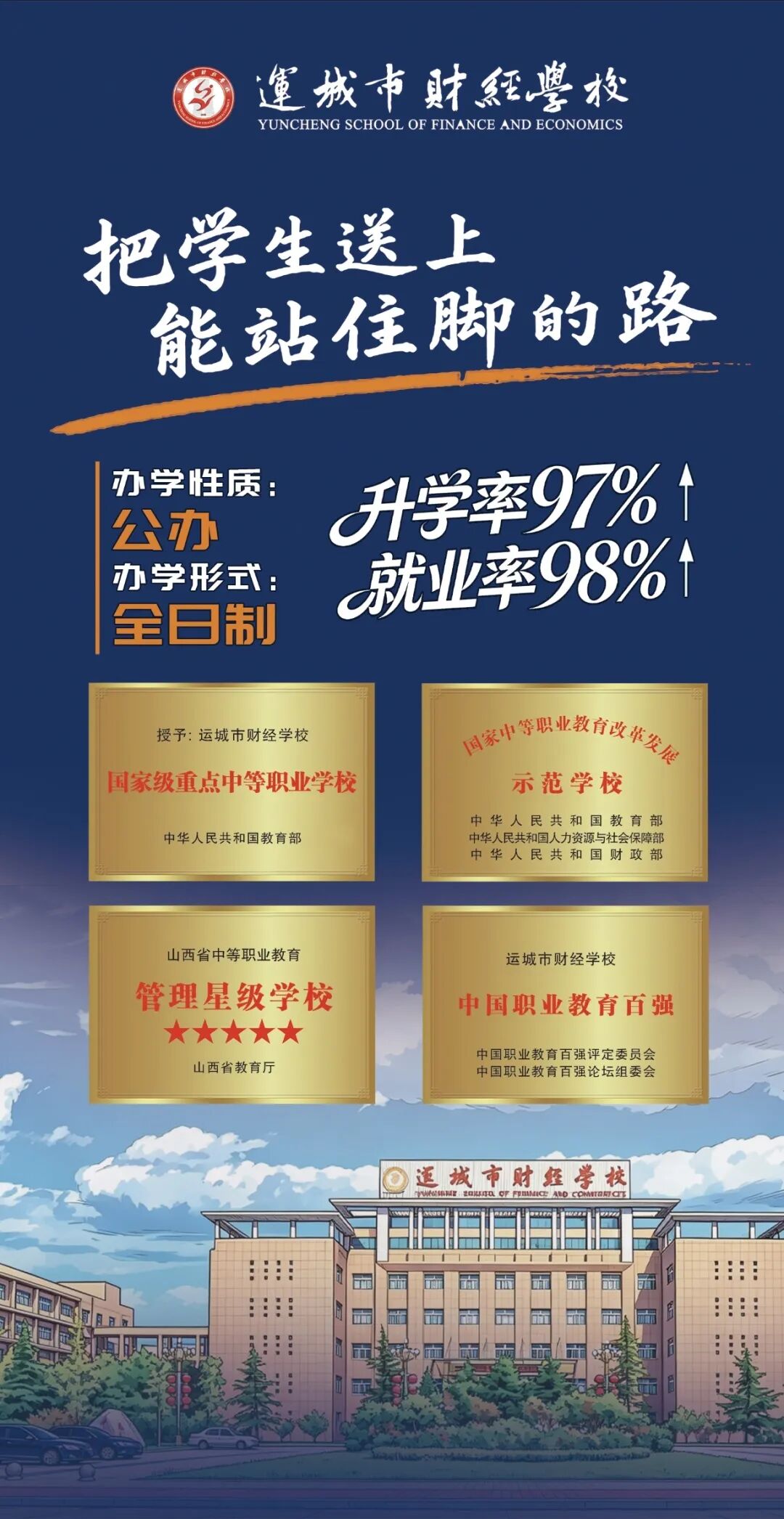 运城市财经学校2026年招生简章(图1)